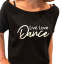 LIVE LOVE DANCE MAGLIA AVVITATA
