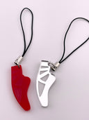 Mini Charm Danza in Plexiglass cordino cellulare