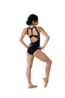 Body con spalline incrociate sulla schiena DANZNMOTION