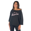 TIME TO DANCE FELPA LEGGERA