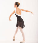 Body con scollatura e gonna insertata