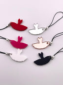 Mini Charm Danza in Plexiglass cordino cellulare
