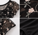 Body Danza Classica Donna Nero con Pizzo Floreale e Tulle | Abbigliamento Danza