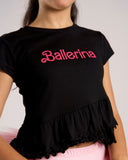 BARBIE STYLE TSHIRT CON VOLANT
