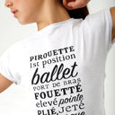 T-SHIRT PASSI DI DANZA BABY