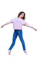 Felpa Danza Donna Oversize “Don’t Stop Dancing”