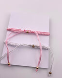 Set bracciali amicizia “Per la mia amica di danza” – Idea regalo per ballerine e compagne di corso