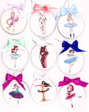 Principesse ballerine - decorazione natalizia