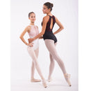 BODY CON INSERTO PIZZO E SCOLLO A GOCCIA