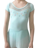 BODY DANZA BAMBINA SANSHA PRIMAVERA CON GONNELLINO INTEGRATO E TULLE