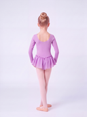 Body Danza Classica Bambina Manica Lunga con Gonnellino | Abbigliamento Danza