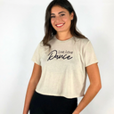 Crop Top Danza “Live, Love, Dance”