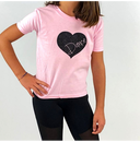 Cuore glitter maglia danza