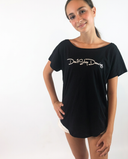 T-shirt Danza Donna Nera “Don’t Stop Dancing”