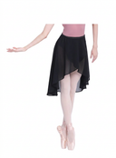 Gonnellino Lungo Asimmetrico in Chiffon