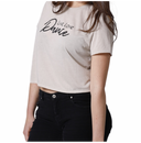 Crop Top Danza “Live, Love, Dance”