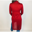 Maglia lunga con spacchi