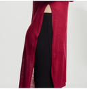 Maglia lunga con spacchi