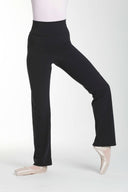 Pantaloni dritti a vita alta in tessuto elastico di Intermezzo