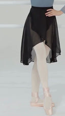 Gonnellino Lungo Asimmetrico in Chiffon