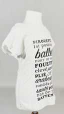 T-SHIRT PASSI DI DANZA BABY