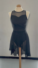Outfit Danza in Offerta | Completo 2 Pezzi: Body e Gonna Asimmetrica