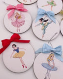 Principesse ballerine - decorazione natalizia
