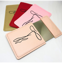 Specchietto Tascabile Danza con Custodia in Ecopelle – Design Ballerina