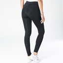 LEGGINS CON INSERTI ORIZZONTALI TRASPARENTI